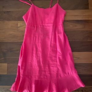 Etiquette pink casual dress size M